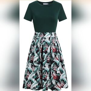 Vintage Inspired A-Line Swing Dress